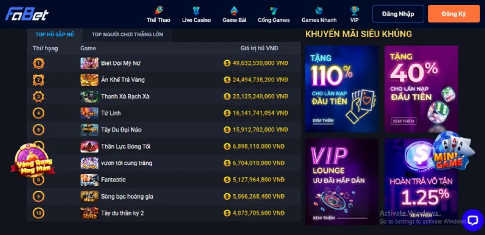 Hình ảnh chương trình VIP và quà tặng độc quyền tại 88go5
